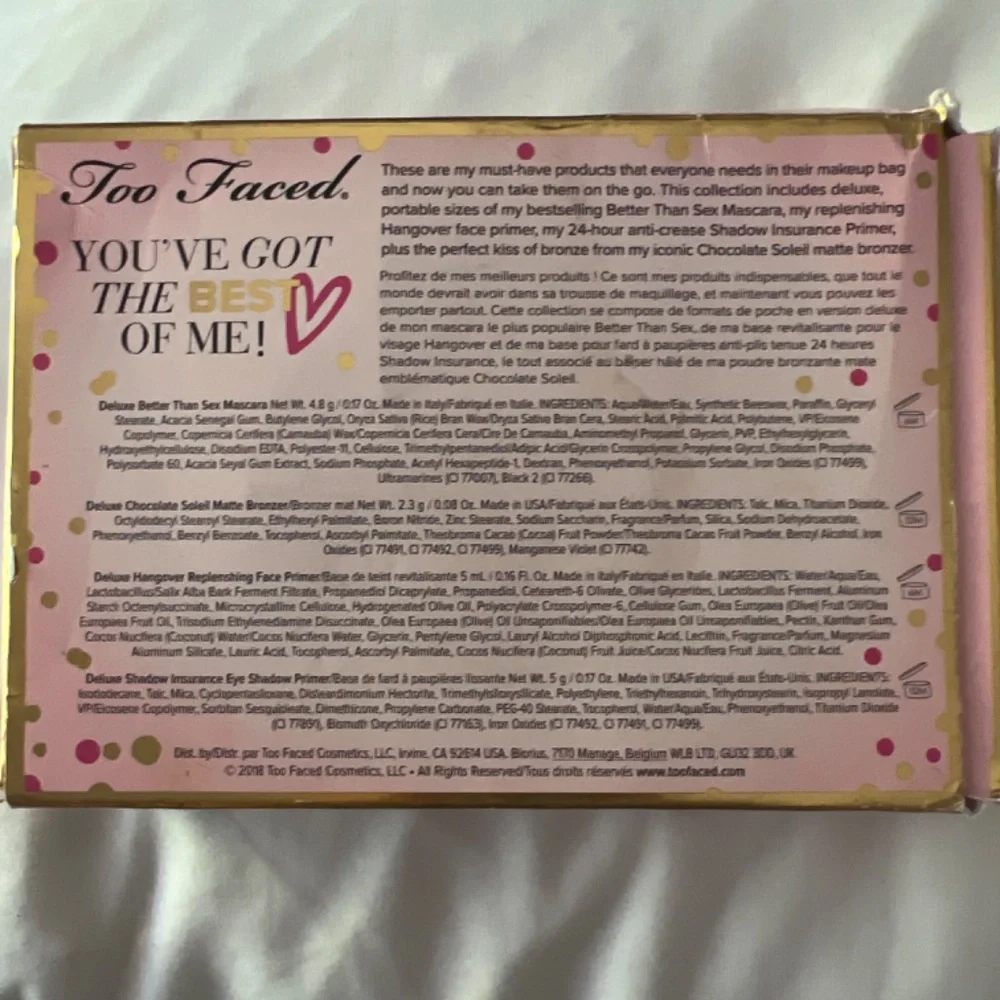 Too Faced Jerrod's Favorites